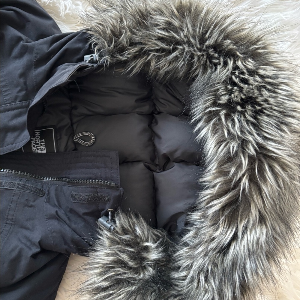 The North Face Black Women's Jacket with Fur Hood - Picture 4 of 9